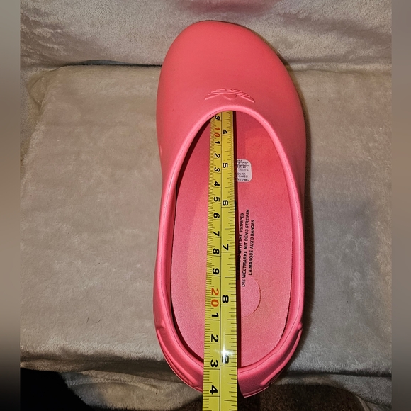 ADIDAS Pink Adifom Stan Smith Mule Shoes Size 5 - Picture 9 of 11